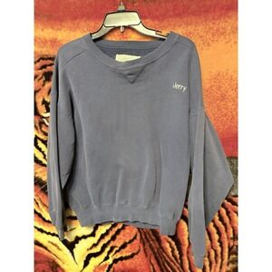 Vintage L.L.Bean Sweatshirt Large Navy Blue Russell Athletic 90s USA Embroidered